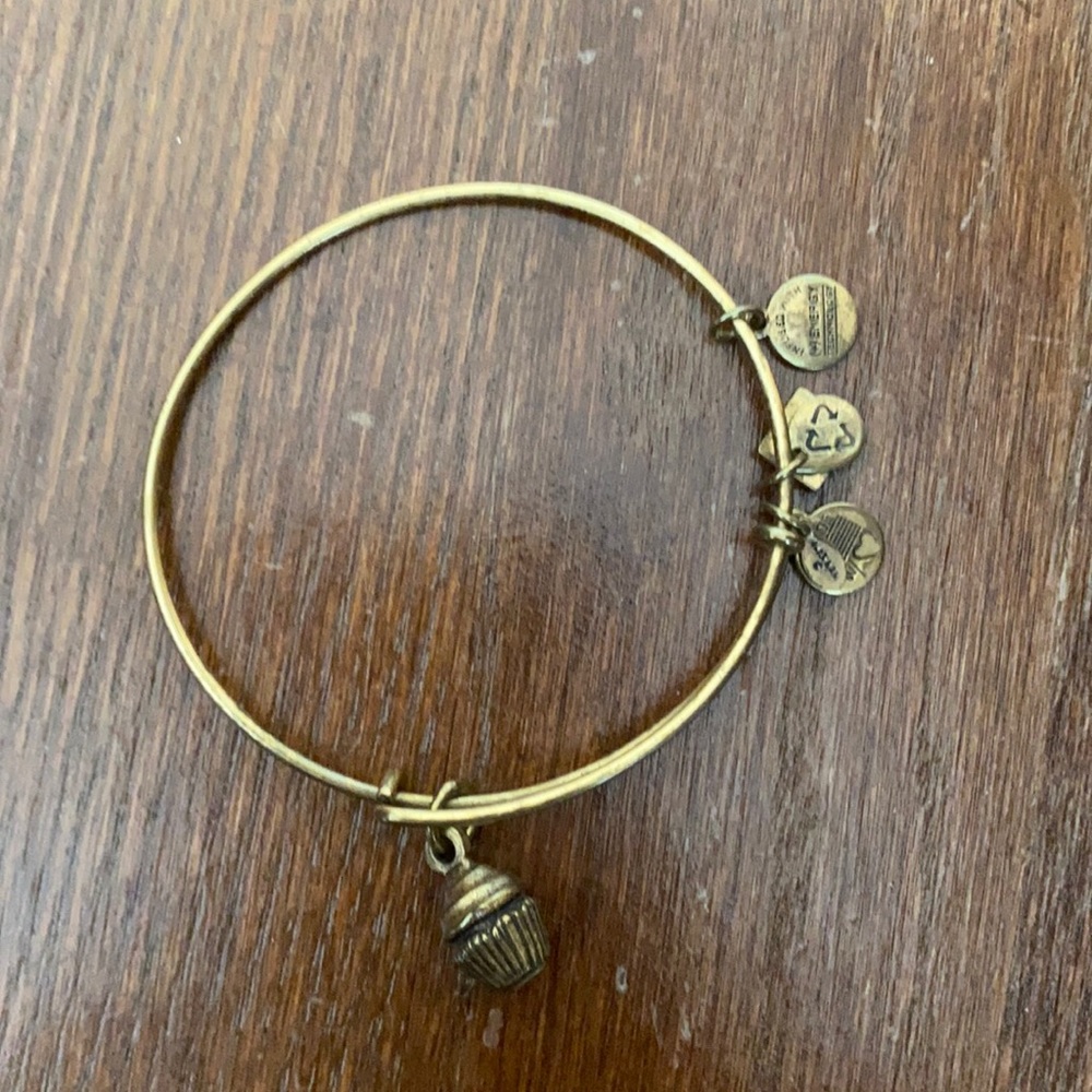 Alex & Ani cupcake bracelet